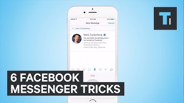 6 Facebook messenger tricks