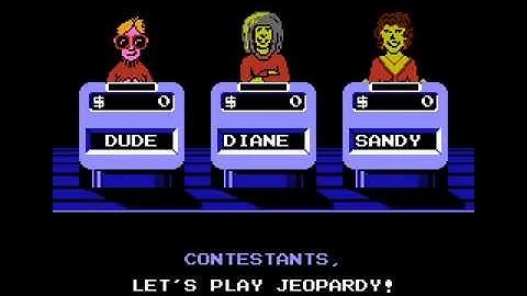 NES Longplay [618] Jeopardy!