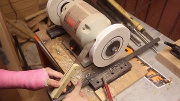 How to Sharpen a Parting Tool