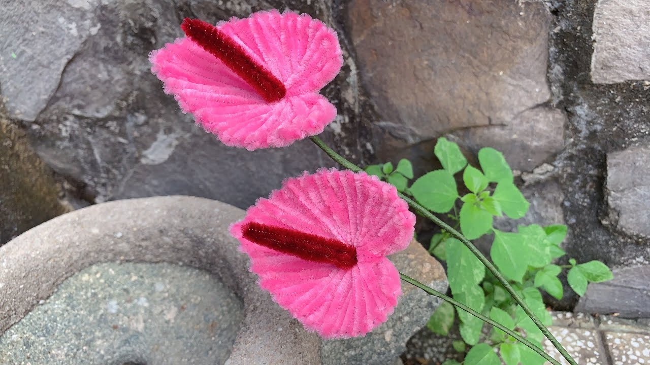 ABC TV | Как сделать простой антуриум с помощью средства для чистки труб — Учебное пособие