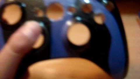 custom xbox 360 controller paint job part 1