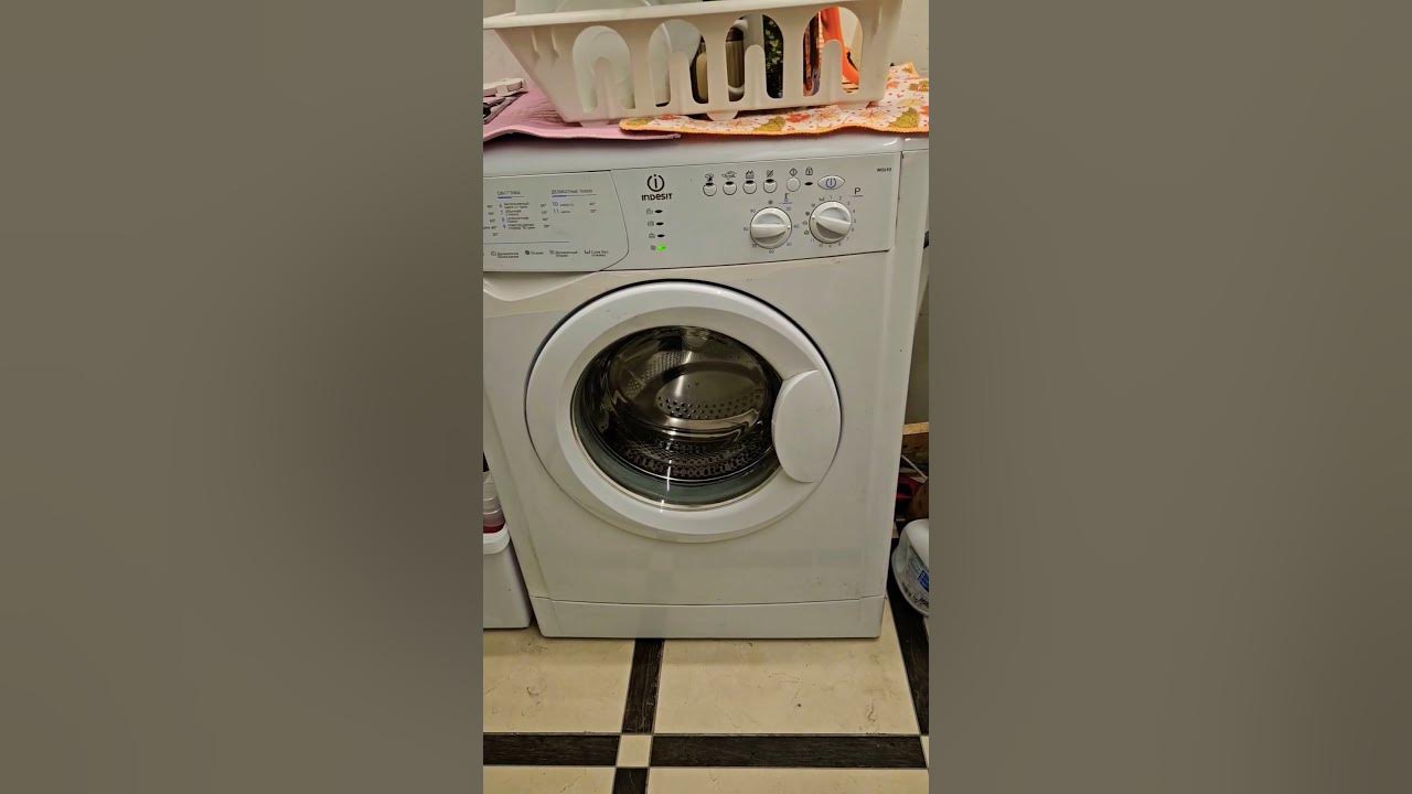 NEW washer indesit WISL 92 (return!) - YouTube
