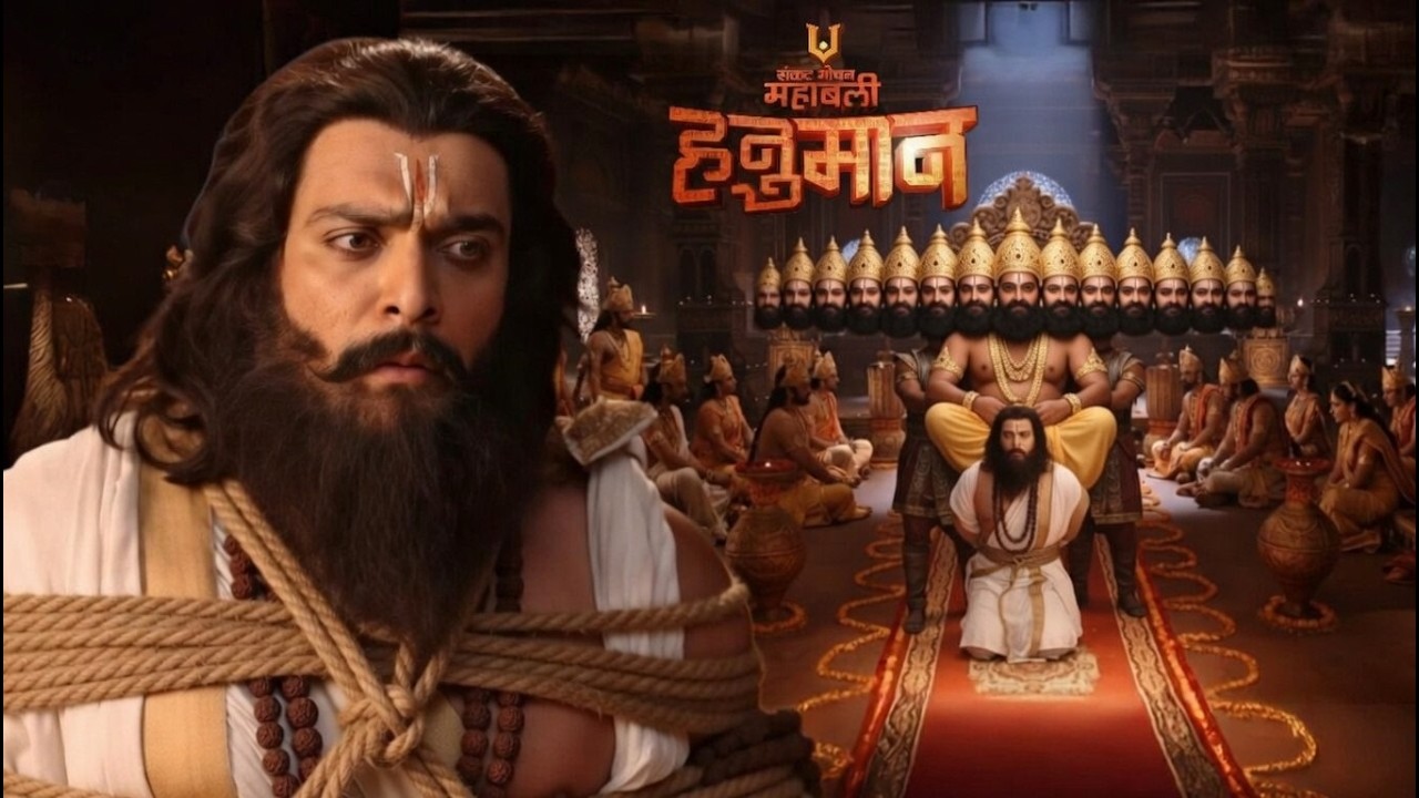 साधू बनकर पहुचे हनुमान को, रावन ने बनाया बंधी! || Sankat Mochan Mahabali Hanuman ||