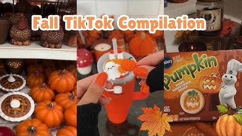Fall TikTok compilation to get you in the fall mood🍁🍂🎃