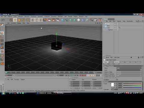 Tutorial | How to make a cube explode in cinema 4d