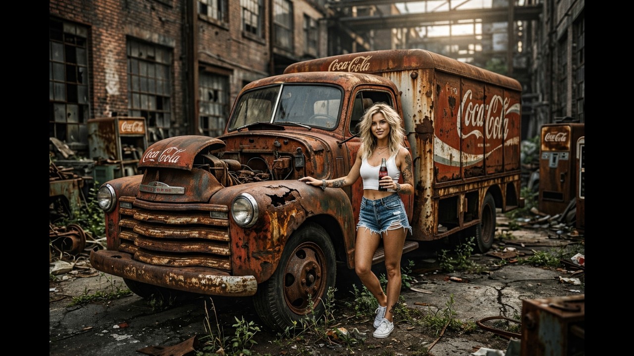 From Rust to Retro: Coca-Cola Delivery Truck Restoration