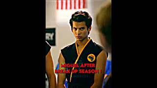 Miguel After Break Up S5 VS S1🔥 #edit #youtubeshorts #cobrakai  #migueldiaz