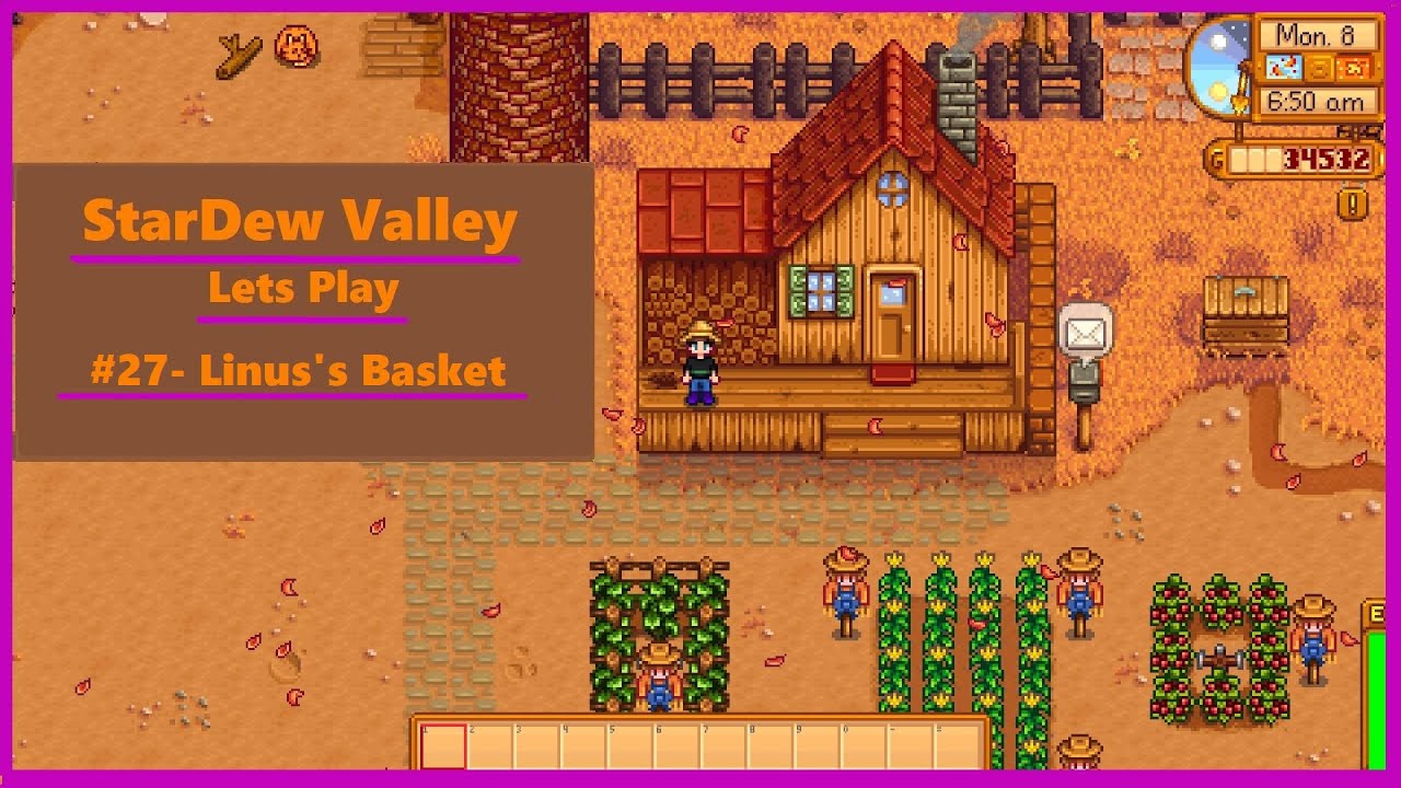 Stardew Valley Lets Play 27 Linus S Basket Youtube Stardew Valley Lets Play 27 Linus S Basket Youtube