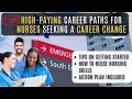 High-Paying Health Informatics Career Paths for NURSES #nursingjobs #healthinformatics