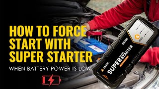 ANCEL BS200 | How to Force Start with Super Starter