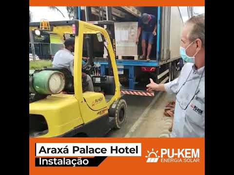 Araxá Palace Hotel - Instalação sistema fotovoltaico