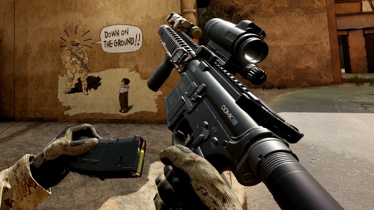 Realistic Daniel Defense MK18 MOD 1 in Urban Combats | INSURGENCY: SANDSTORM ISMC Mod Gameplay