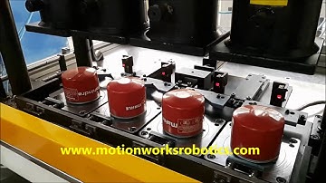 Air Leak Testing M/c by Motionworks Robotics