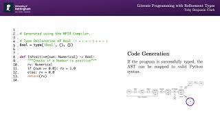 Literate Programming with Refinement Types