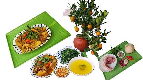 Cách làm lỗ tai heo khìa nước dừa đậm đà thơm ngon  giòn sần sật đánh bay nồi cơm