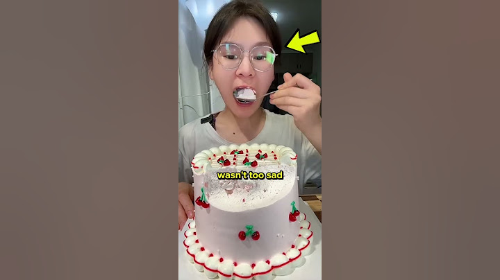 The sad and happy birthday girl. 🥲