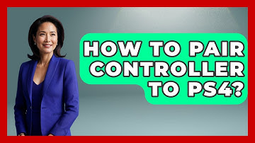 How To Pair Controller To PS4? - Video Gamers Vault