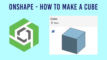 Learn Onshape: How to Model a Cube