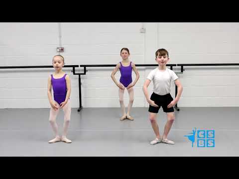 CSBS ballet - Grade 1 practice video