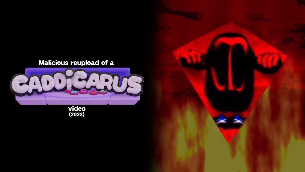Malicious reupload of a Caddicarus video (2023)