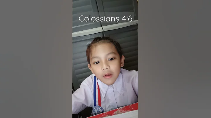 Colossians 4:6  | Zachary Vaughn