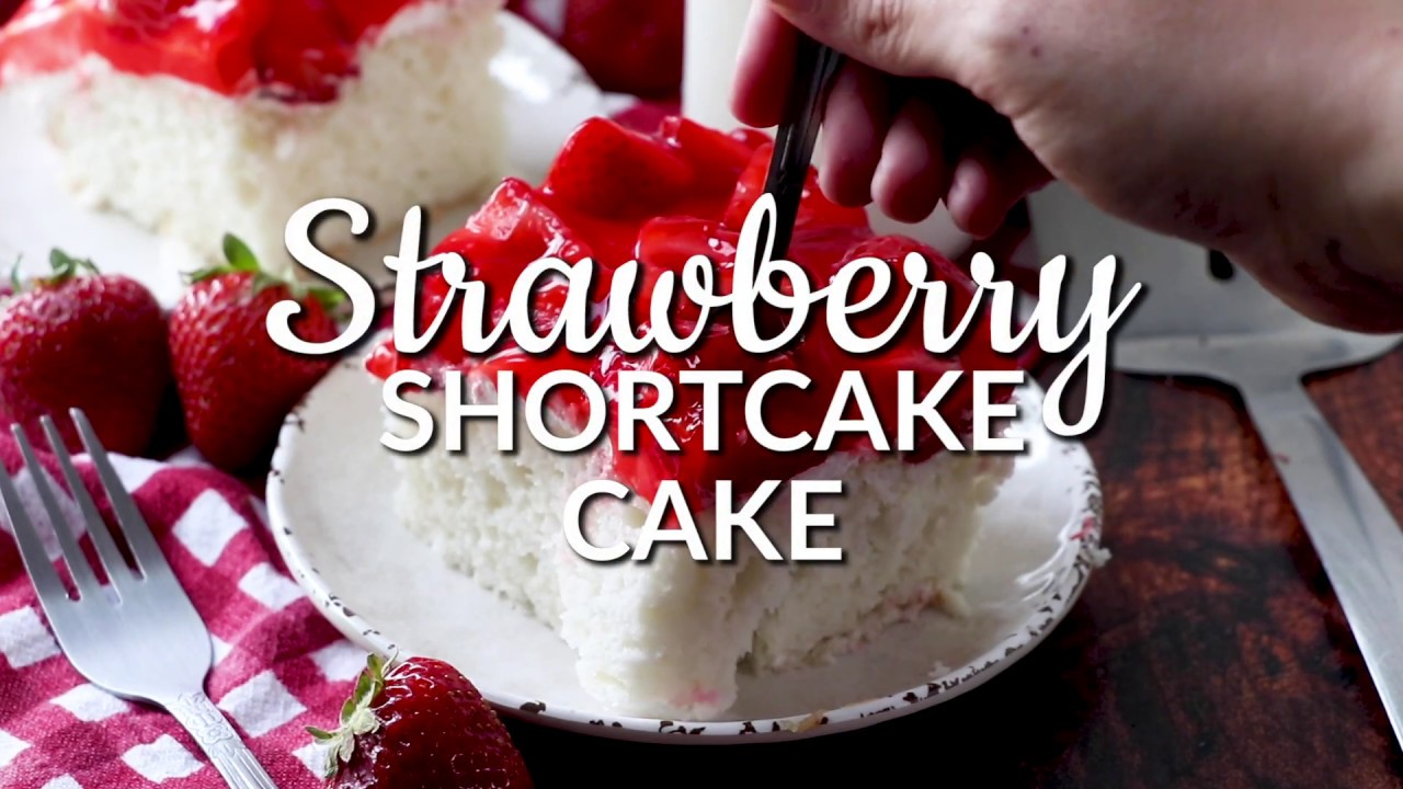 Strawberry Shortcake Cake - Handmade in the Heartland