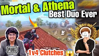 Mortal Socked By Athena Gaming Skills😱😱 Legendry Gameplay | Mortal vs Athena Gaming