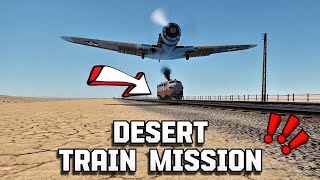 Desert Train Mission 🚂💥| War Thunder