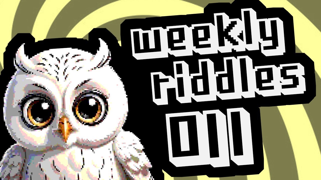 WEEKLY RIDDLE 011 - YouTube