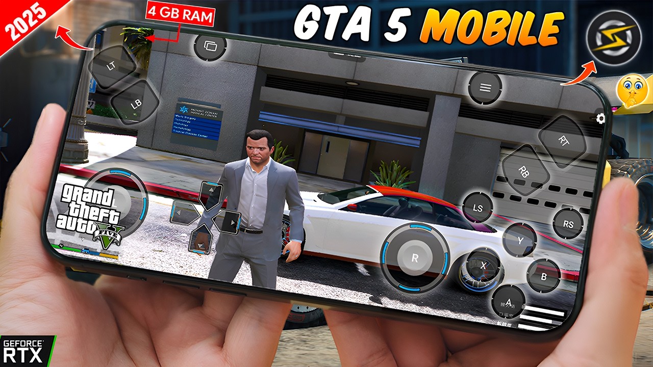 How To Play GTA 5 Like Mobile Games In 2025 GTA 5 On Android 
