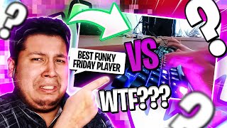 1V1 AGAINST THE BEST FUNKY FRIDAY PLAYER on ROBLOX FNF | SillyFangirl vs JKZU123
