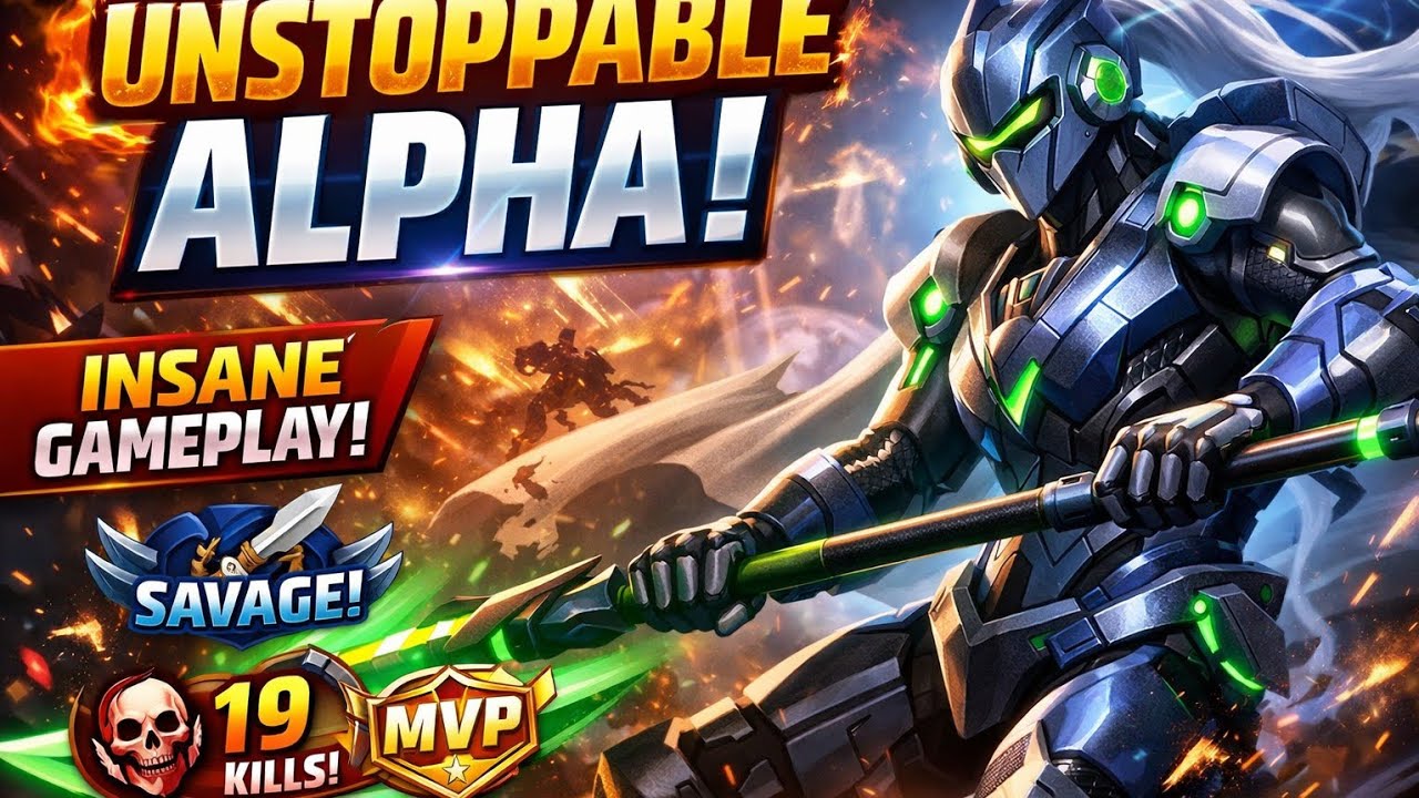 ALPHA 31 KILL MONSTER 🔥 Enemy Team Destroyed!