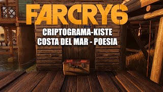 Far Cry 6 Criptograma Kiste - Costa Del Mar - Poesia - Criptograma Tabelle #10/#25