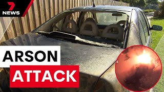 Arsonists caught on camera in a concerning case of mistaken identity | 7 News Australia