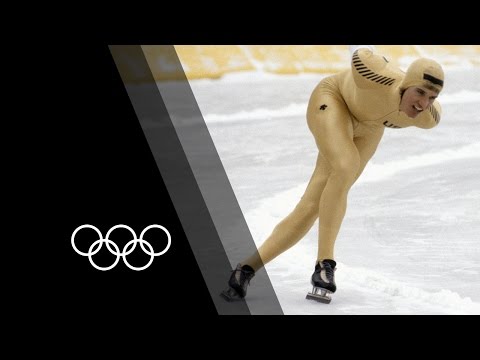 Eric Heiden - 5 Speed Skating Golds at the 1980 Olympics | Olympic Records