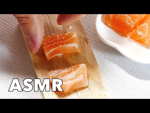 Pocket Cooking Salmon Steak K Tiny Food Mini Food-11-08-2015