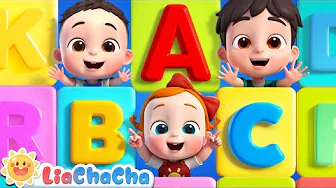 ABC Alphabet Song | ABCD Learning Songs | Back to School | Nursery Rhymes & Kids Songs | LiaChaCha