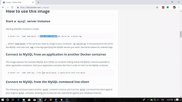 3  Create a MySQL server on Docker-aws