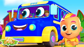 Räder Auf Dem Bus Gehen Rund Und Rund Fahrzeuge Lied Babys - Zoobees