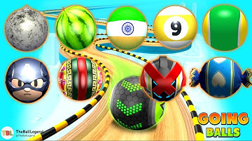 Going Ball 🏆 Vs All Ball Game | 1 Level Win | Going Ball Hard Level 850 | iOS/Android