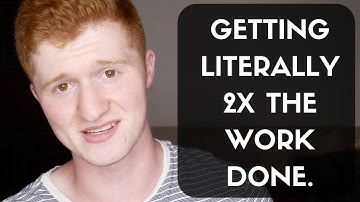 How To DOUBLE Your Productivity INSTANTLY