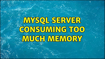 MySQL Server consuming too much memory (2 Solutions!!)