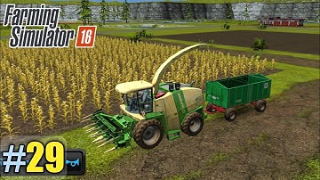 fs 16 corn harvest - Big x 1100  ( Part- 29 ) | Fs16 Timelapse | Fs16 Gameplay