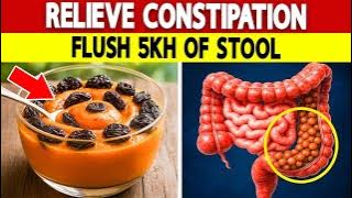 Over 60? Flush 5 KG of STOOL with THIS #1 Mixture! | Senior Health Tips