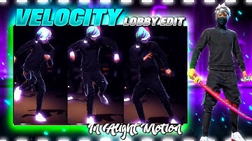 SKECHERS VELOCITY TUTORIAL!!!😍||FREE FIRE VELOCITY SHORT EDIT ON ANDROID❤️ #tutorial #velocityedit