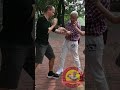 77 Year Old Dragon Style Lung Ying Grandmaster Ho Teaches His 12 Year Old Czech Disciple Kungfu 