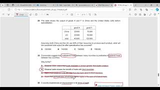9708 AS Economics 2024 MJ QP13 Solved
