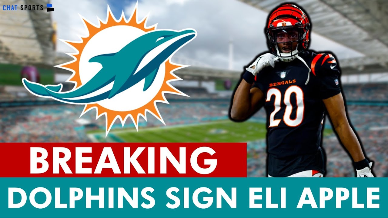 Dolphins sign cornerback Eli Apple after Jalen Ramsey injury