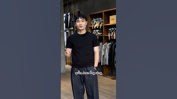 3 cách phối đồ với jeans ống rộng #thoitrangnam #goiyphoido #minimalstyle #outfitideas #denimst