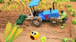Top Most Mini DIY Cultivator Tractor Machine | Maize Farming | Science Project | ‎@CraftSansar199 